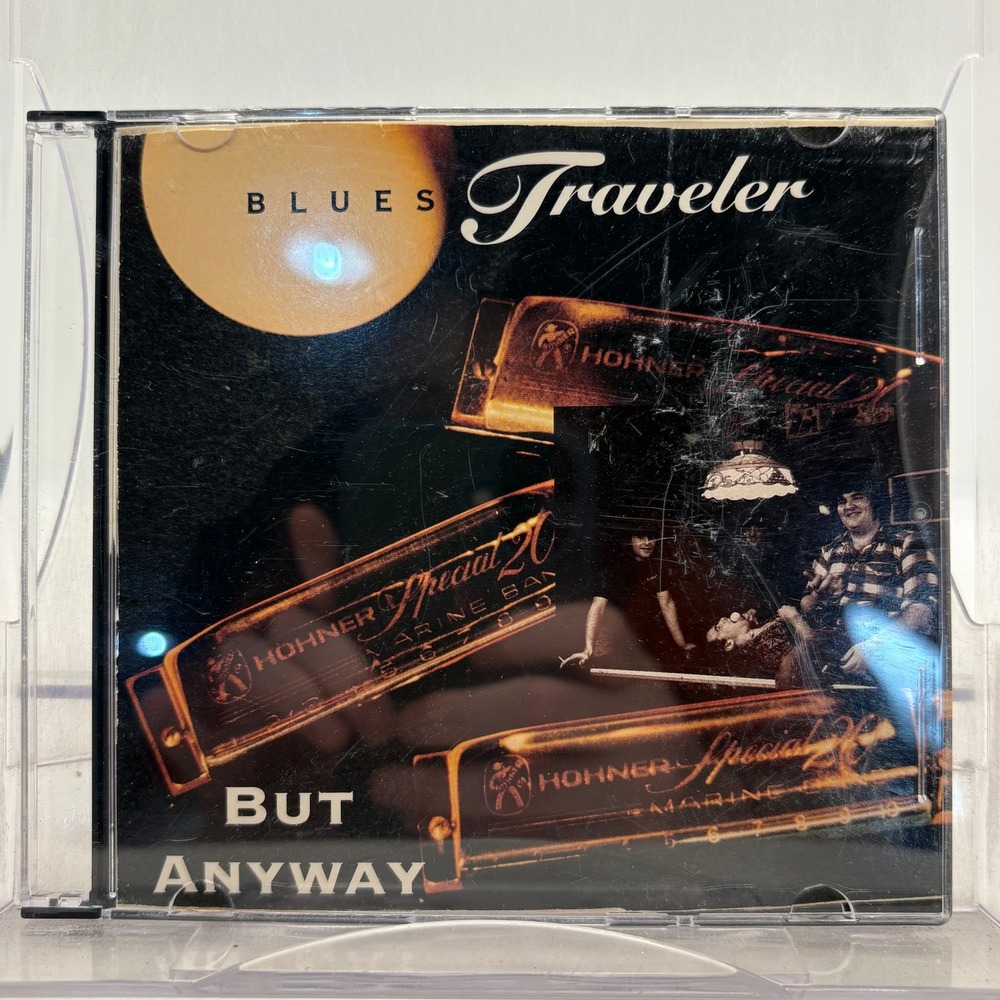 Blues Traveler But Anyway Promo CD Single 75021 7508 2 A&M Records‎ 1990 Rock